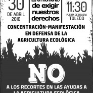 Vente a la manifestación del Sábado en Toledo